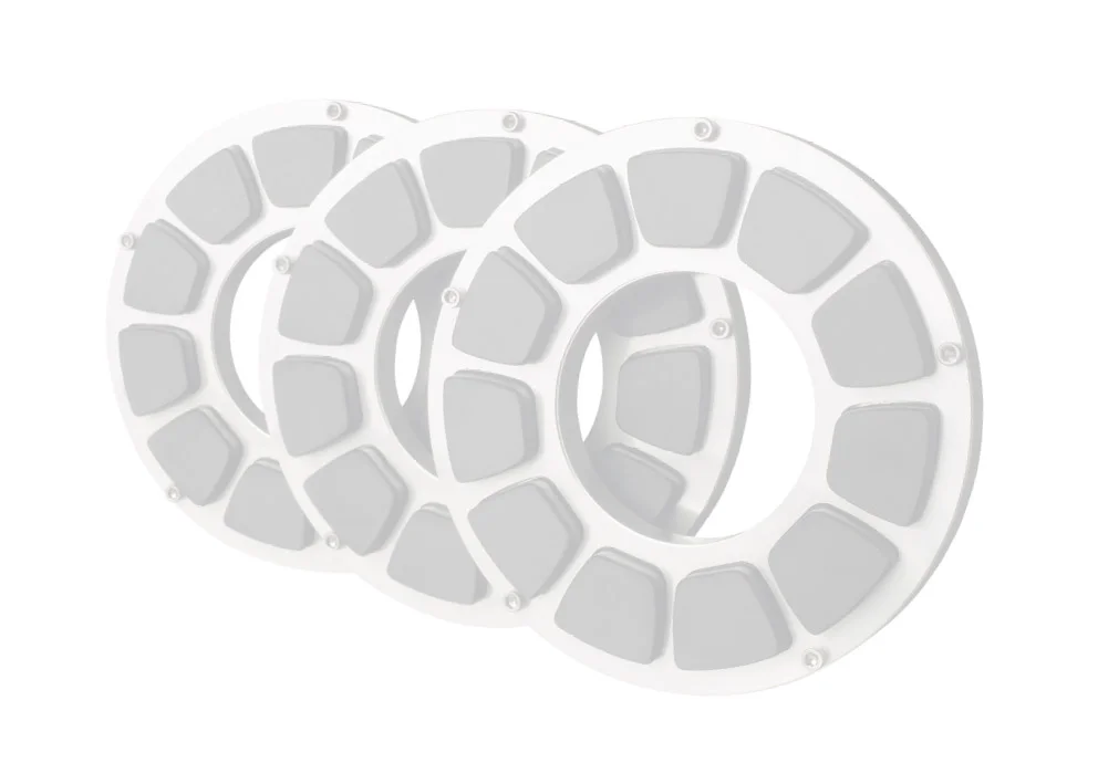 Hiperax solid polymer thrust bearings