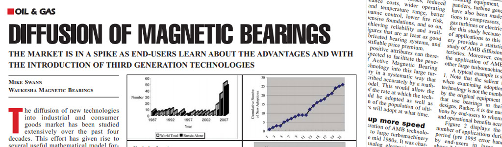 Diffusion of Magnetic Bearings