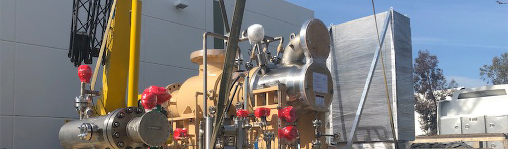 L.A. Turbine ARES AMB Turboexpander shipment to Bakken Shale