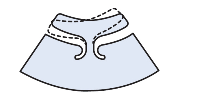 Diagram of Flexure Pivot journal pad design