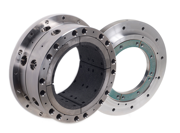 Auxiliary bearings for AMB system
