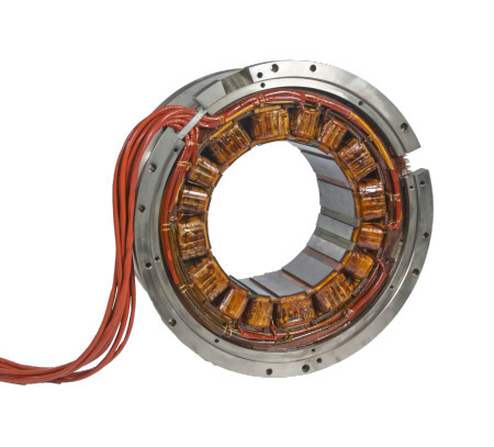 Compressor magnetic bearing - radial bearing